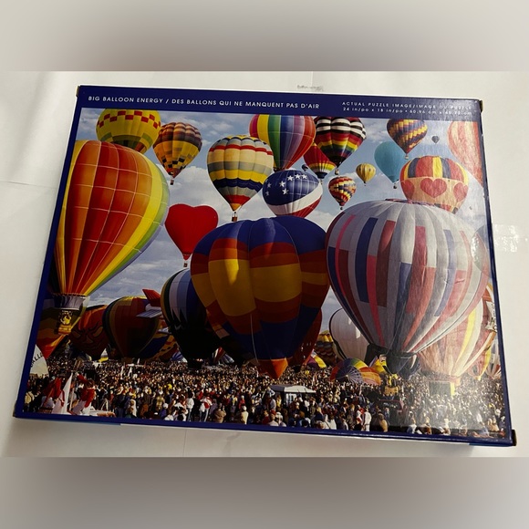 New “Big Balloon Energy” 1000 Piece Puzzle Spin Master 24” x 18” - Picture 2 of 13